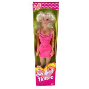 Vintage 90s Mattel Sweetheart Barbie #18608 (1997) NRFB